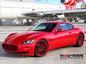 Maserati GranTurismo Custom Wheels - VFS-2 by Vossen - Red / Black